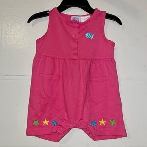 Vintage 3/6m Simply Basic Romper